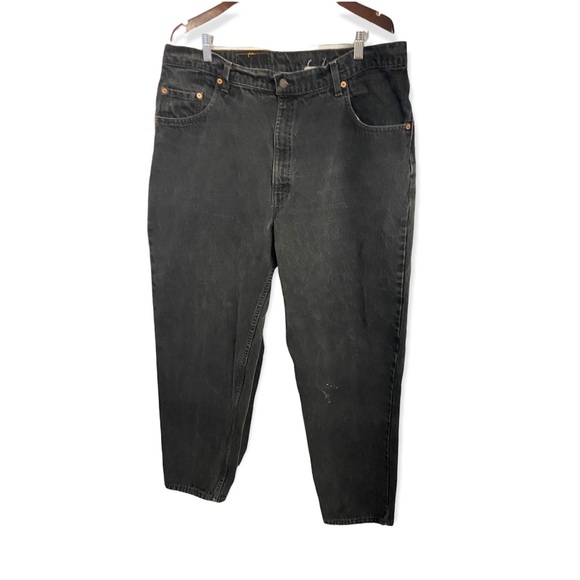 Vintage Levi’s 560 Black High Waisted Jeans - Picture 5 of 13